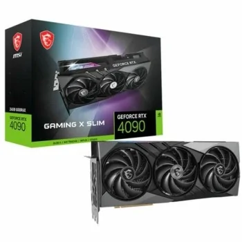 Graphics card MSI GEFORCE RTX 4090 GAMING X SLIM 24G 24...