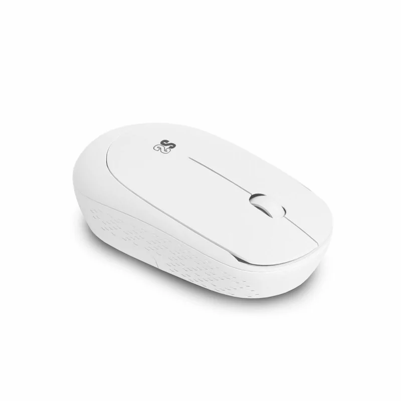 Mouse Subblim Ratón Business Plus Silencioso inalámbrico 2.4G 1200 DPI Blanco White