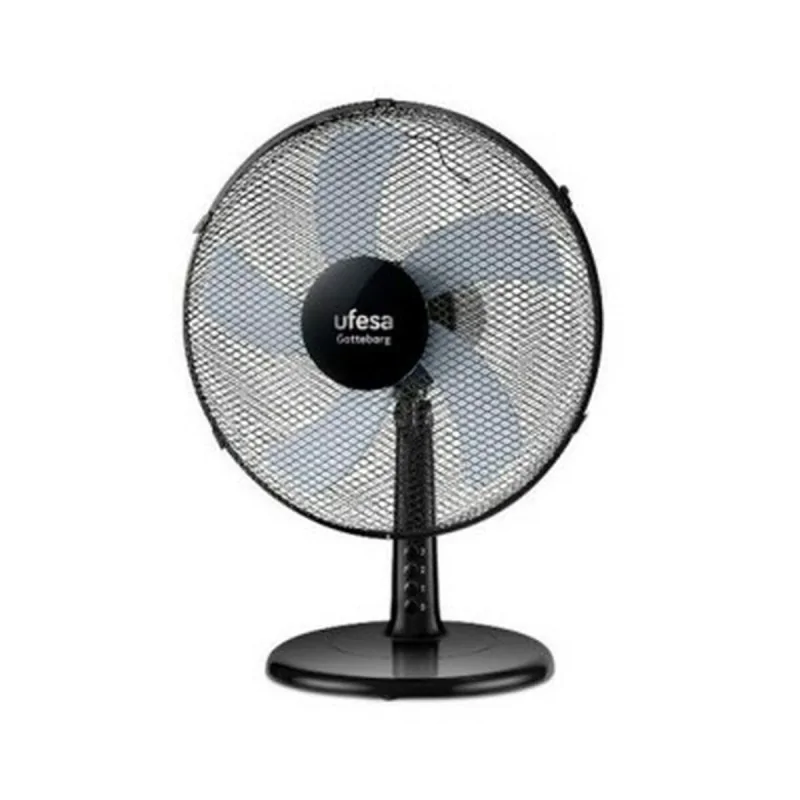 Table Fan UFESA Goteborg Black 45 W