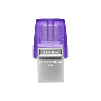 USB stick Kingston microDuo 3C Black Purple 128 GB