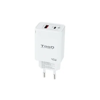 Wall Charger TooQ Cargador de Pared GaN USB-C/PD +...