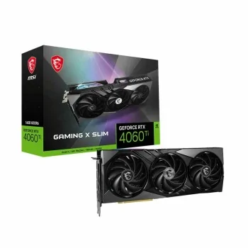 Graphics card MSI GeForce RTX 4060 Ti GAMING X SLIM 16 GB...