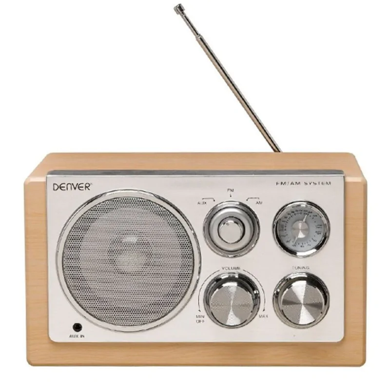 Transistor Radio Denver Electronics TR61 MADERA