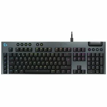 Keyboard and Mouse Logitech 920-012943 Black Spanish...