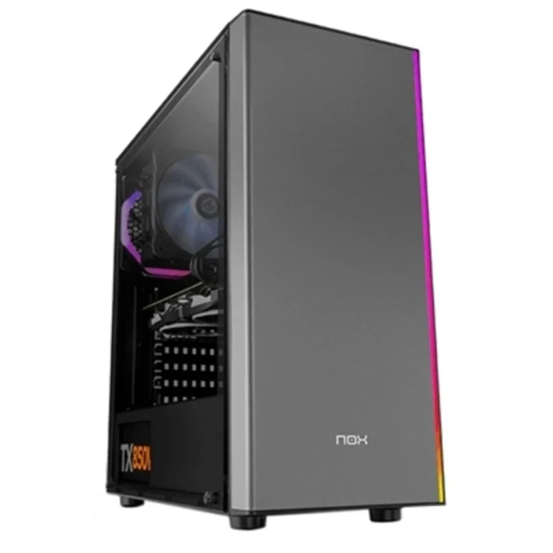 Micro ATX / Mini ITX / ATX Midtower Case Nox Infinity Omega RGB Black Grey