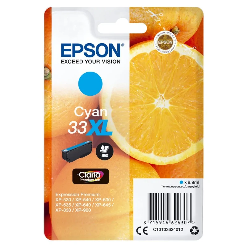 Original Ink Cartridge Epson 235M302 Cyan