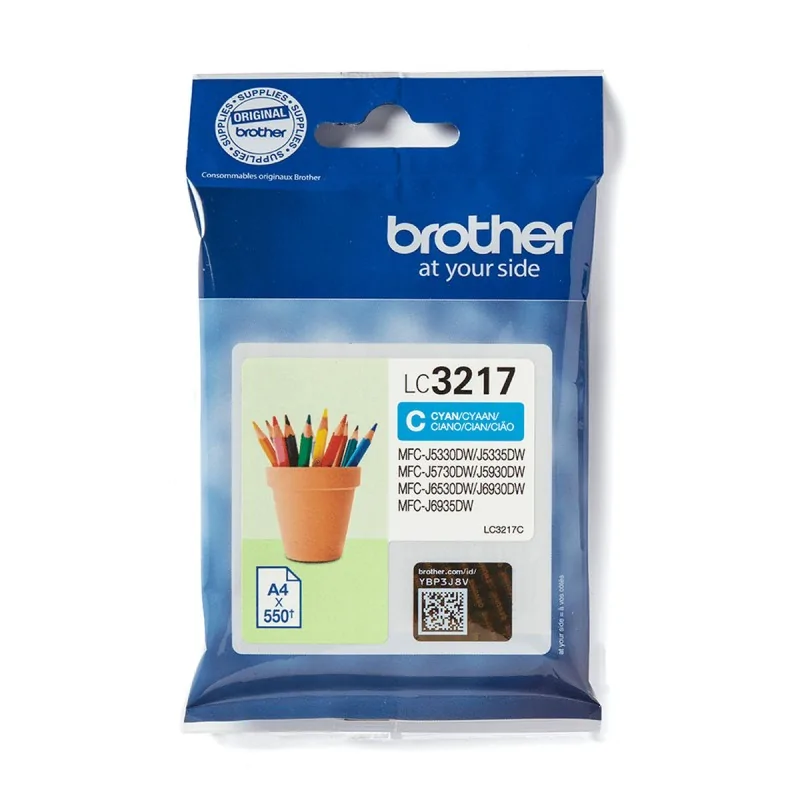 Original Ink Cartridge Brother LC-3217C Cyan