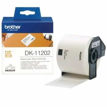 Printer Labels Brother DK-11201 Black/White