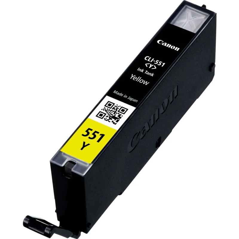 Original Ink Cartridge Canon CLI-551 Y Yellow