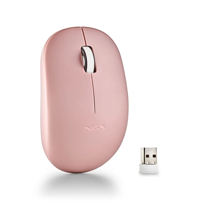 Wireless Mouse NGS FOGPROPINK Pink 1000 dpi (1 Unit)