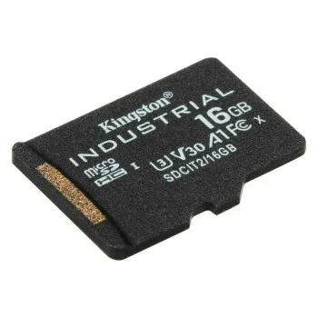 Micro SD Card Kingston Industrial 16 GB Black