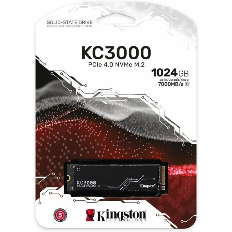 Hard Drive Kingston SKC3000S/1024G 1 TB SSD