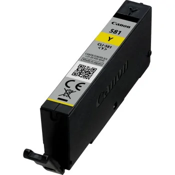 Original Ink Cartridge Canon CLI-581Y Yellow Black