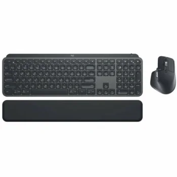 Keyboard Logitech MX Keys S Combo Spanish Qwerty Black...