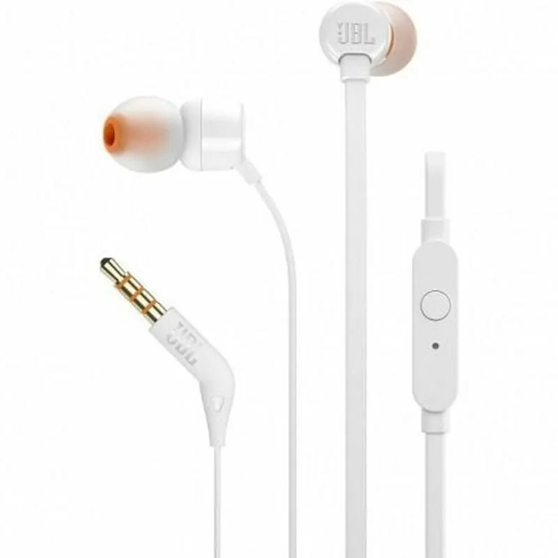 Headphones with Microphone JBL JBLT160WHT White