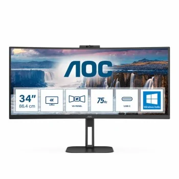 Monitor AOC CU34V5CW/BK 34" LED VA AMD FreeSync