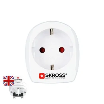 Current Adaptor Skross 1500230-E European United Kingdom