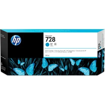 Original Ink Cartridge HP 728 Cyan