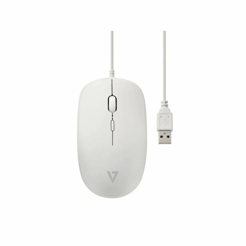 Mouse V7 MU200GS-WHT White 1600 dpi