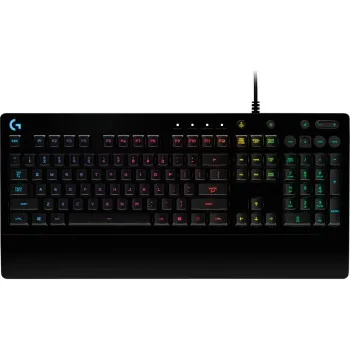 Gaming Keyboard Logitech G213 Black Spanish Qwerty QWERTY...