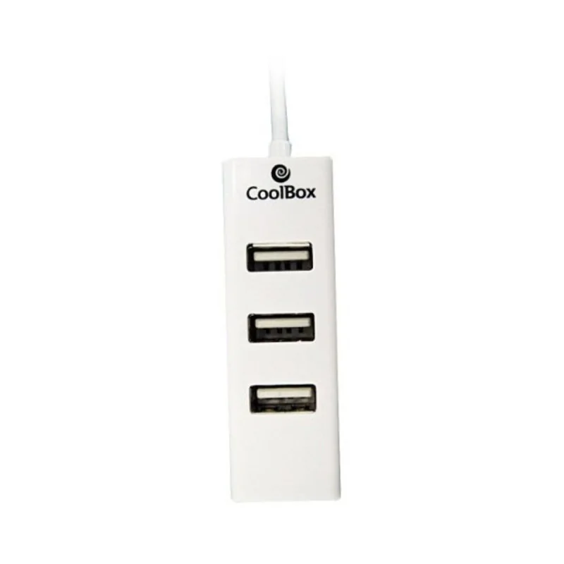 USB Hub CoolBox COO-UPH190 White