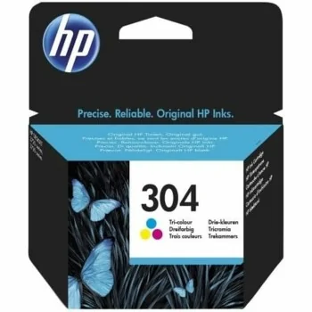 Original Ink Cartridge HP 304 Tricolour (25 Units)