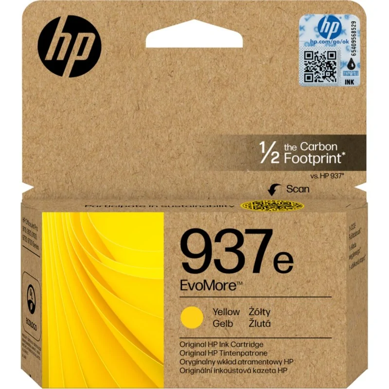 Original Ink Cartridge HP 4S6W8NE Yellow