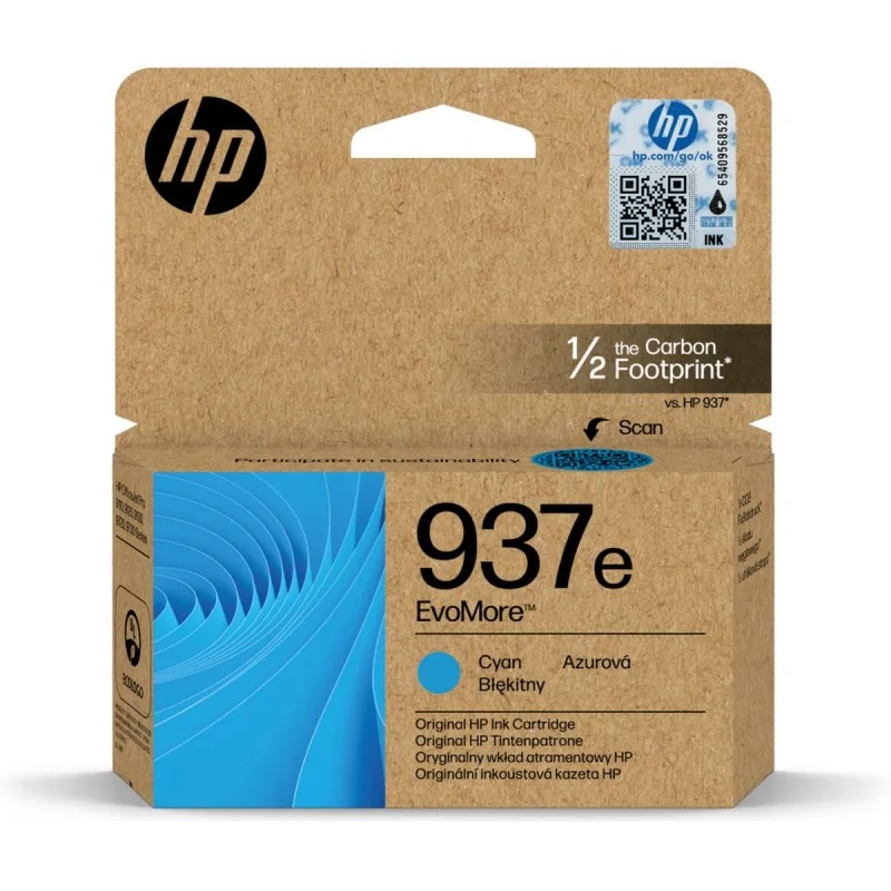 Original Ink Cartridge HP 4S6W6NE Cyan