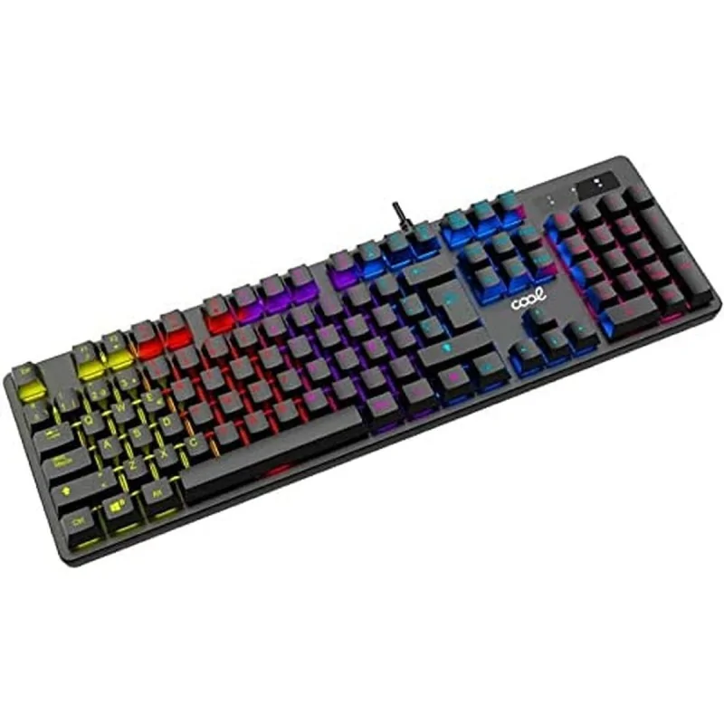 Keyboard Cool Austin Black Spanish Qwerty RGB