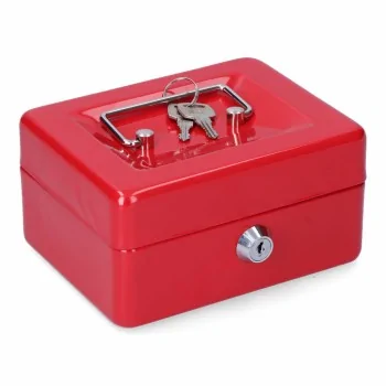 Safe-deposit box Micel CFC09 M13392 Red Steel 15,2 x 11,8...