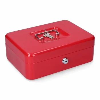 Safe-deposit box Micel CFC09 M13398 Red Steel 25 x 18 x 9...