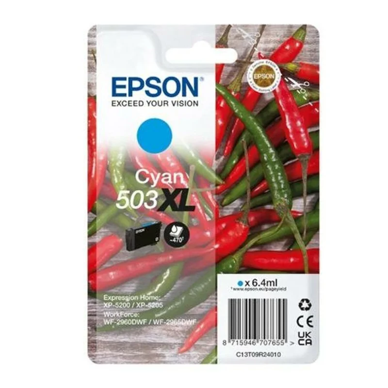 Original Ink Cartridge Epson 503XL Black Cyan