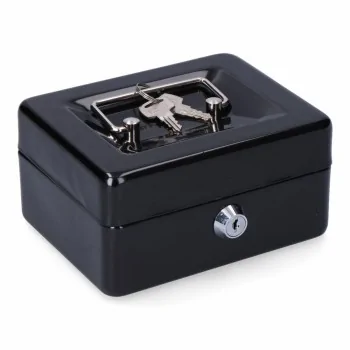 Safe-deposit box Micel CFC09 M13393 Black Steel 15,2 x...