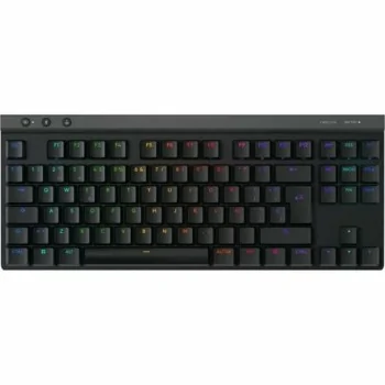 Keyboard and Mouse Logitech 920-012559 Black Spanish...