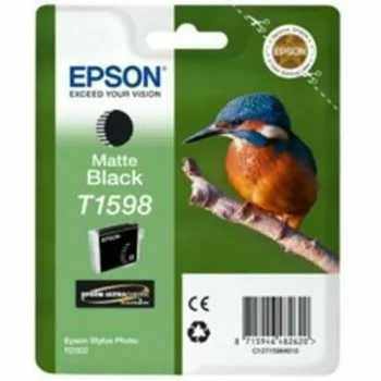 Original Ink Cartridge Epson C13T15984010 Black Matte back