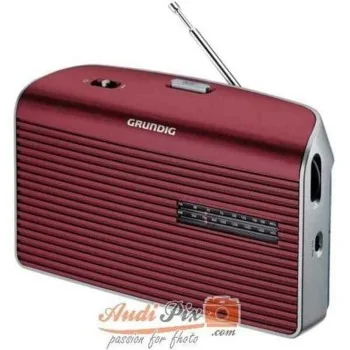 Transistor Radio Grundig MUSIC60 ROJO Analog Red