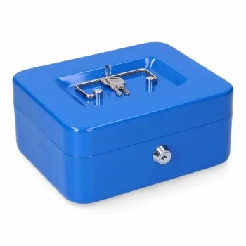 Safe-deposit box Micel CFC09 M13394 Blue Steel 20 x 16 x...