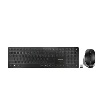 Keyboard and Wireless Mouse Cherry JD-9500ES-2 Grey...