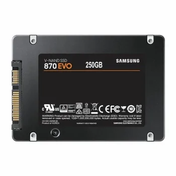 Hard Drive Samsung 870 EVO 250 GB SSD Black