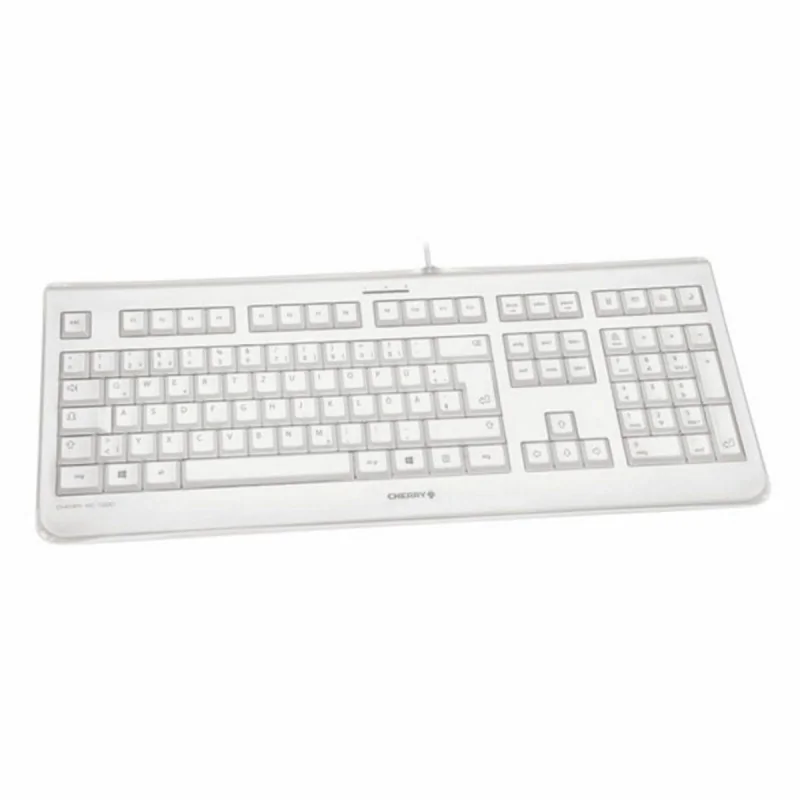 Keyboard Cherry JK-1068ES-0 White Spanish Qwerty