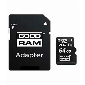 Micro SD Memory Card with Adaptor GoodRam A0025034 Class...