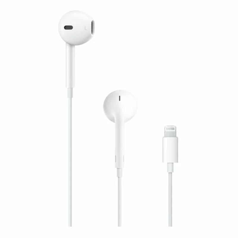 Headphones with Microphone Apple EarPods LIGHTNING White (1 Unit)