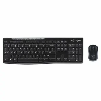 Keyboard and Wireless Mouse Logitech 920-004512 Black...