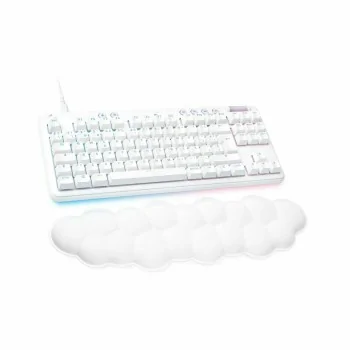 Keyboard Logitech 920-010414 White Spanish Spanish Qwerty...