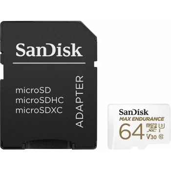 Micro SD Memory Card with Adaptor SanDisk Max Endurance...