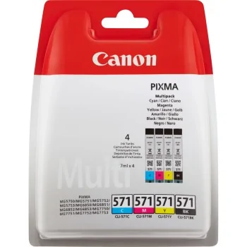 Original Ink Cartridge Canon CLI-571 Multipack Grey...