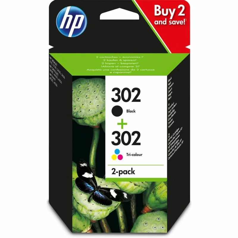 Original Ink Cartridge HP X4D37AE301 Black Multicolour