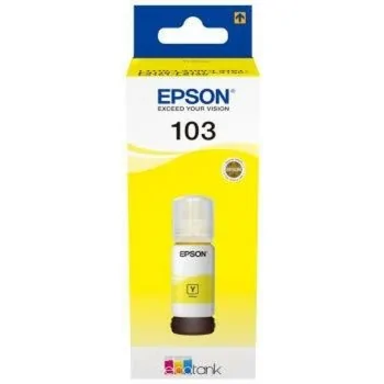 Compatible Ink Cartridge Epson 103 EcoTank Yellow ink...