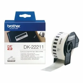 Continuous Film Tape Brother DK22211 29 mm Black...