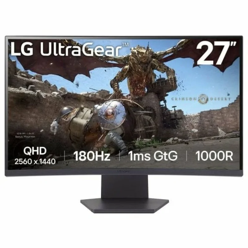 Gaming Monitor LG 27GS60QC-B 27" 180 Hz